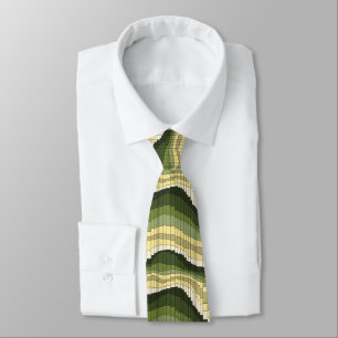 Roller Coaster Striped Two-sided Tie