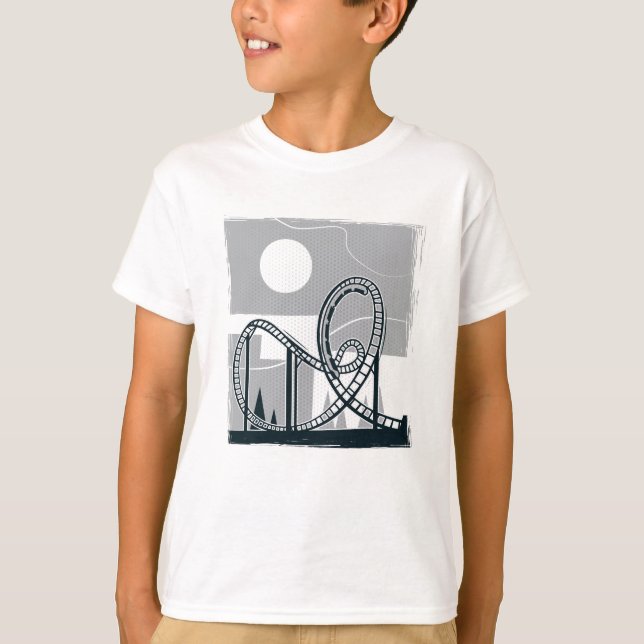 Roller coaster T-Shirt (Front)