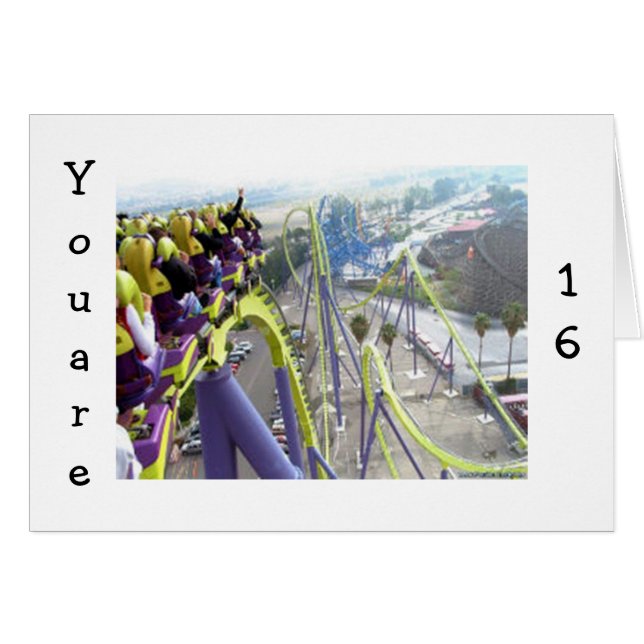 ROLLER COASTER THRILLS FOR THE 16 YEAR OLD (Front Horizontal)