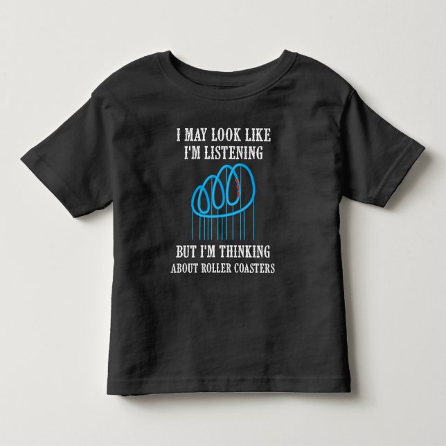 Roller Coaster Toddler T-Shirt (Front)