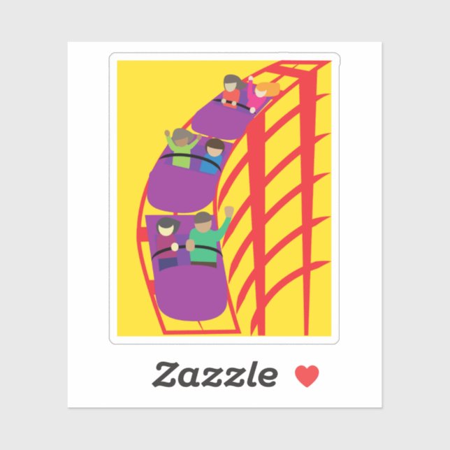 Roller Coaster Upclose (Sheet)
