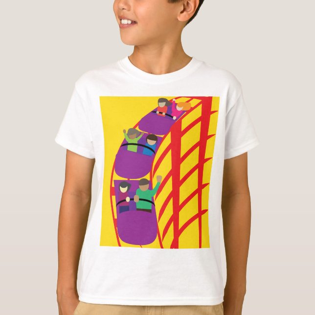 Roller Coaster Upclose T-Shirt (Front)