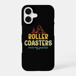 Roller Coasters Are My Favourite Adventure Park Fu iPhone 16 Case
