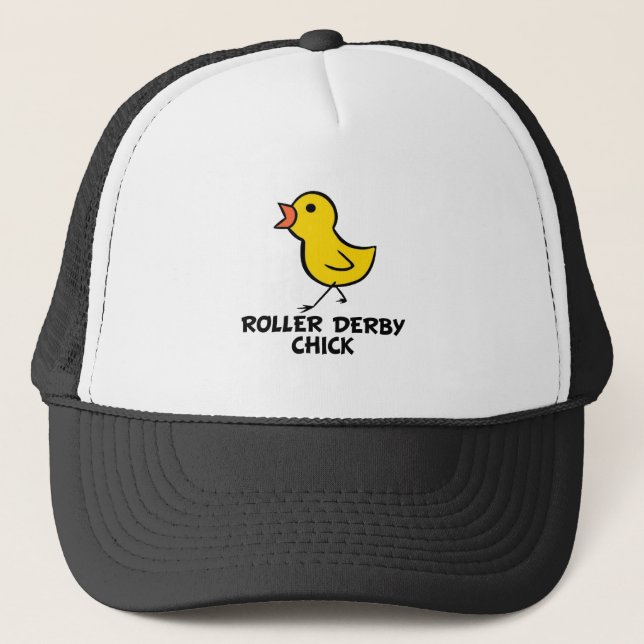 Roller Derby Chick Hat (Front)