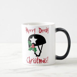 Roller Derby Christmas, Roller Skating Magic Mug