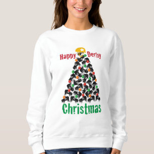 Roller Derby Christmas, Roller Skating Sweatshirt