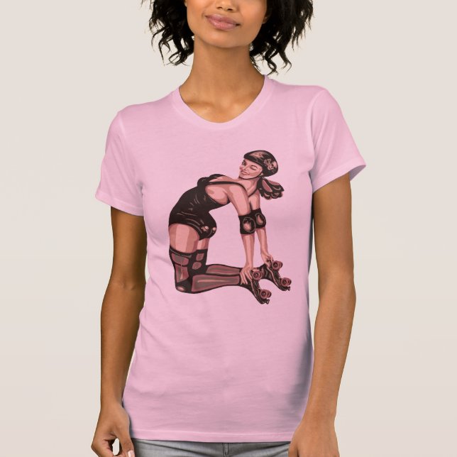 roller derby Diva T-Shirt (Front)