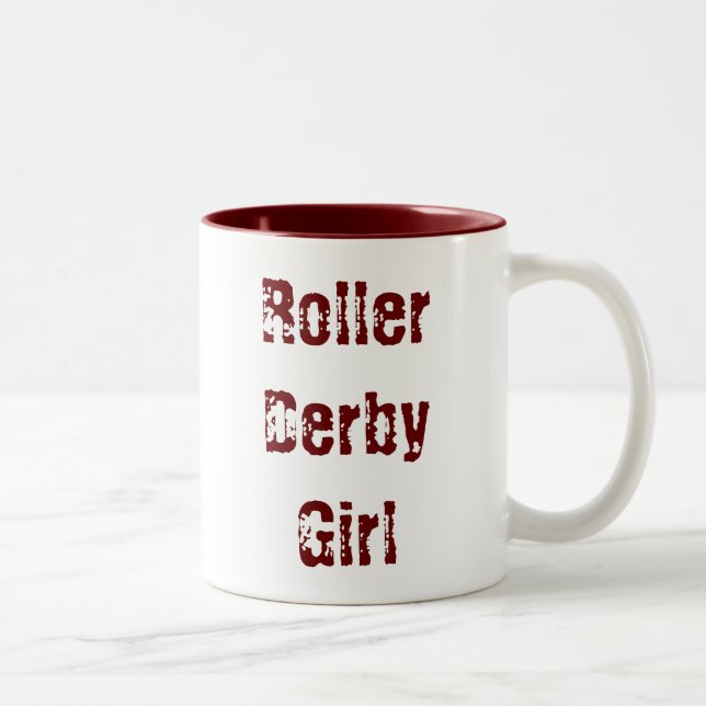 Roller Derby Girl - cup (Right)