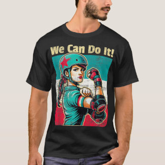 Roller Derby Girls Can Do It Roller Derby  1  T-Shirt
