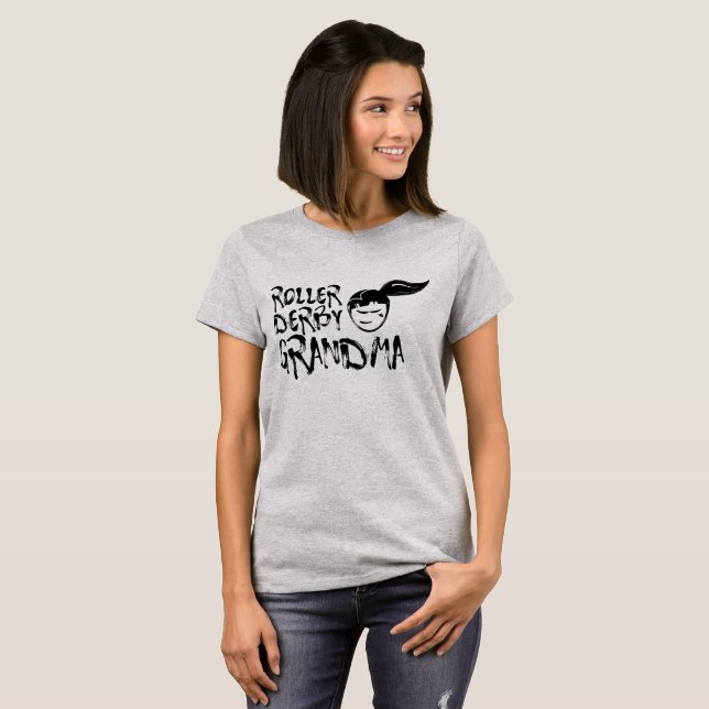 Roller Derby Grandma T Shirt (Front Full)