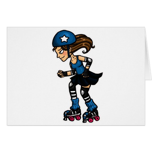 Roller Derby Jammer (Front Horizontal)