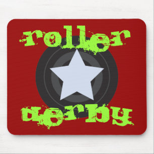 Roller Derby Jammer Mouse Mat