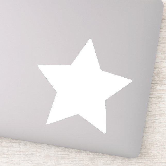 Roller Derby Jammer White Star Vinyl (Detail)