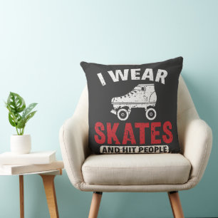 Roller Derby Skating Skate Skater Cushion
