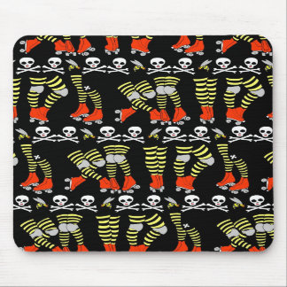 Roller Derby stripe mousepad