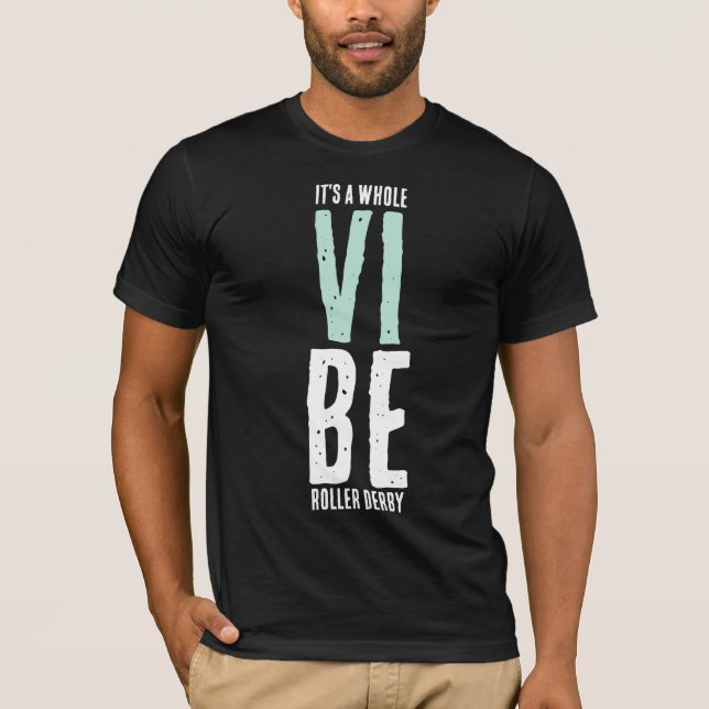 Roller Derby Vibe t-shirt (Front)