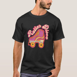 Roller Disco 70s Retro Skating Seventies Skater De T-Shirt