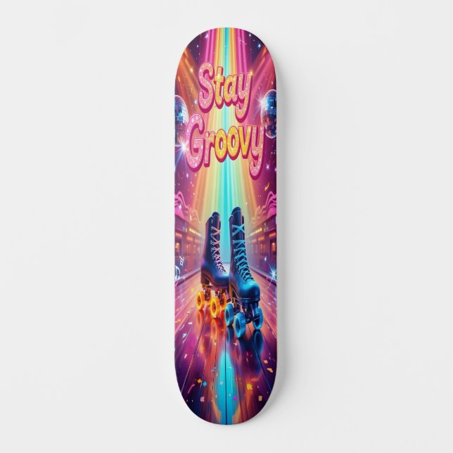 Roller Disco Fever Edition 1 Skateboard (Front)
