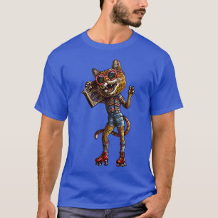 Roller Disco Kitty T-Shirt