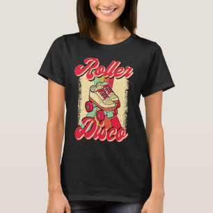 Roller Disco T Party Dancer Skating Rink 80's T-Shirt