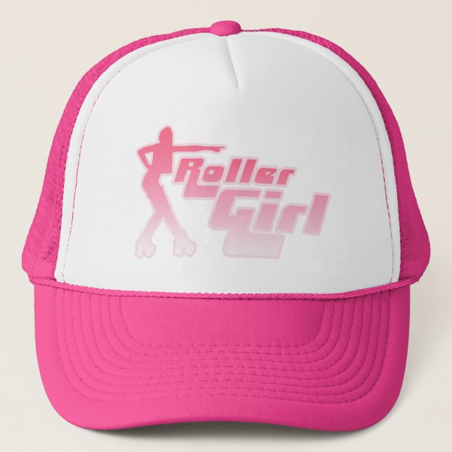 Roller Girl 80s Trucker Hat (Front)