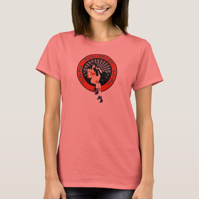 Roller Girl Awesomeness T-Shirt (Front)