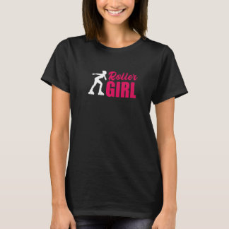 Roller Girl Inline Skating Rollerblading T-Shirt