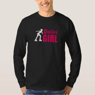 Roller Girl Inline Skating Rollerblading T-Shirt