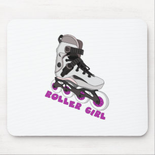 Roller Girl Mouse Mat