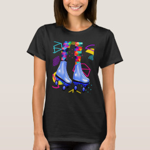 Roller Girl Retro Roller Skate 70s 80s T-Shirt
