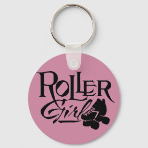 Roller Girl, Roller Derby Key Ring