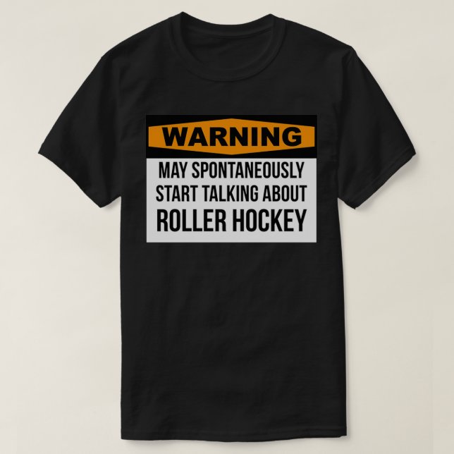 Roller hockey T-Shirt (Design Front)