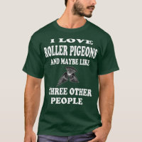 Roller Pigeons T Shirt Gift Birmingham Roller