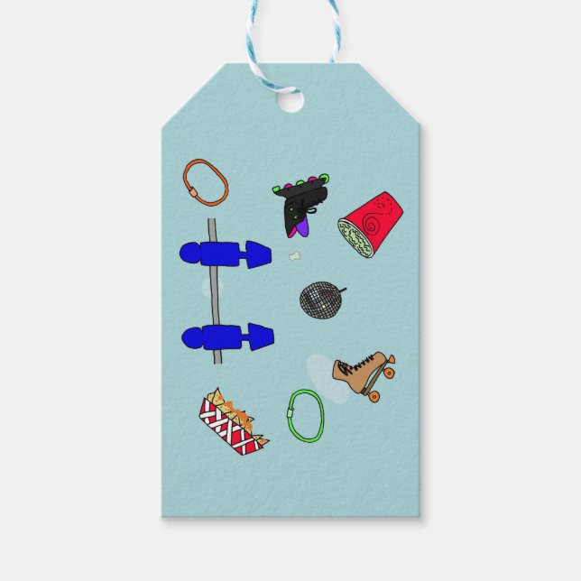 Roller Rink tags (Front)