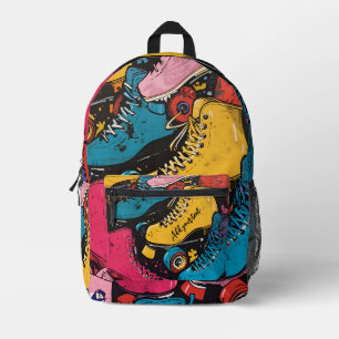 Roller Skate Backpack – Personalised text