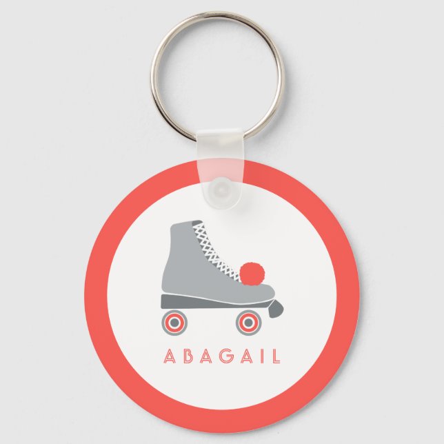 Roller Skate Key Chain (Front)