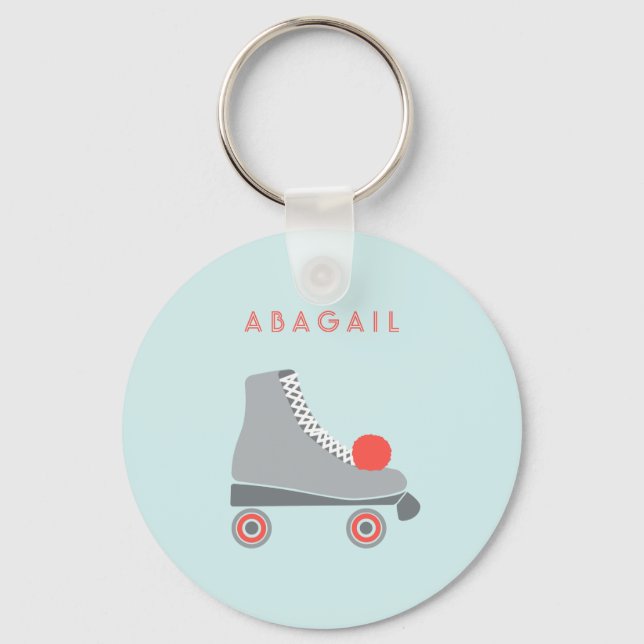 Roller Skate Key Chain (Front)