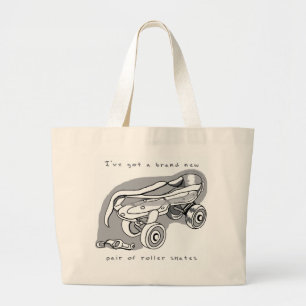 Roller Skate Key Jumbo Tote