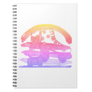 Roller Skate Let's Roll Notebook