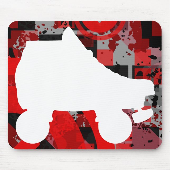roller skate mouse mat (Front)