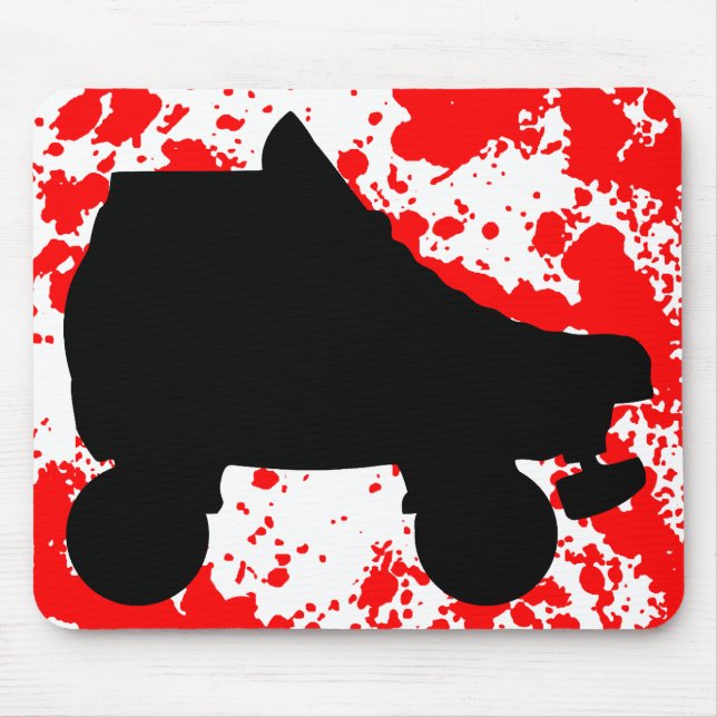 roller skate mouse mat (Front)
