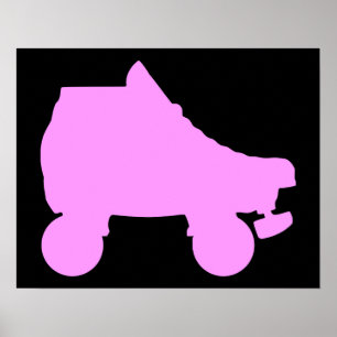 roller skate poster