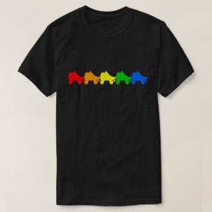 roller skate rainbow T-Shirt