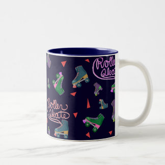 Roller Skate Two-Tone Coffee Mug