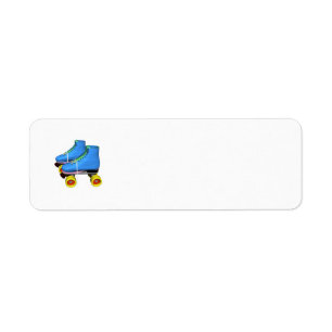 roller skates blue