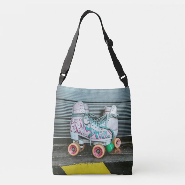 Roller Skates Epic Crossbody Bag (Back)