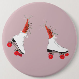 Roller Skates for Everyone Round Badge