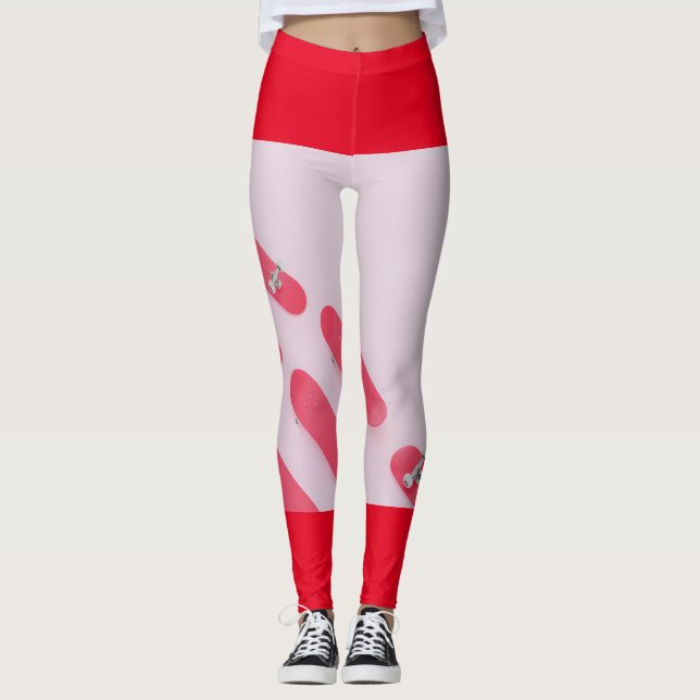  "Roller Skates" Leggings (Front)