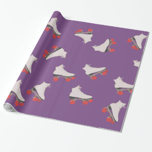 Roller Skates Pattern  Wrapping Paper