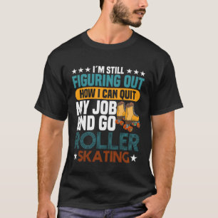Roller Skating 80s Party Disco Rollerskate T-Shirt